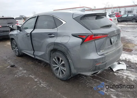 2018 Lexus Nx Nx 300 z USA, uszkodzony, nr VIN JTJBARBZ1J2175351